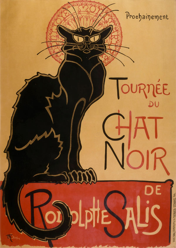 Image of Tournee du Chat Noir de Rodolpe Salis by Theophile Alexandre Steinlen