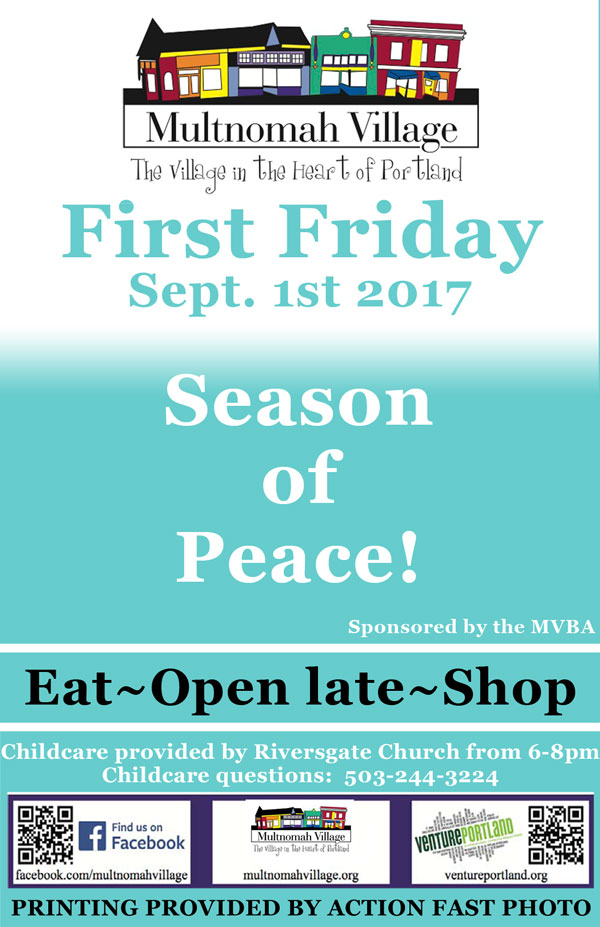 First Friday Poster